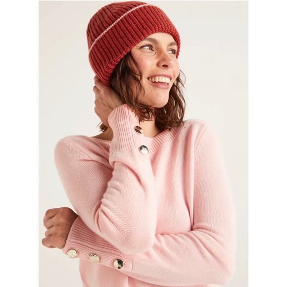 Boden Sweater S soft knit quiet luxury clean‑girl style feminine elevated basics - Picture 2 of 8